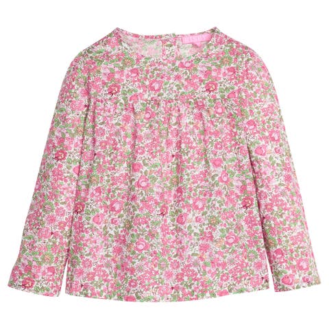 Kids' Floral Lisle Top (Toddler, Little Kid & Big Kid)
