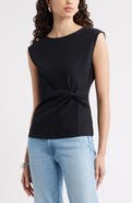 Nordstrom Side Twist Crew Neck T-Shirt