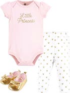 Hudson Baby Soft Cotton Collection Bodysuit, Pants, and Footwear Collection