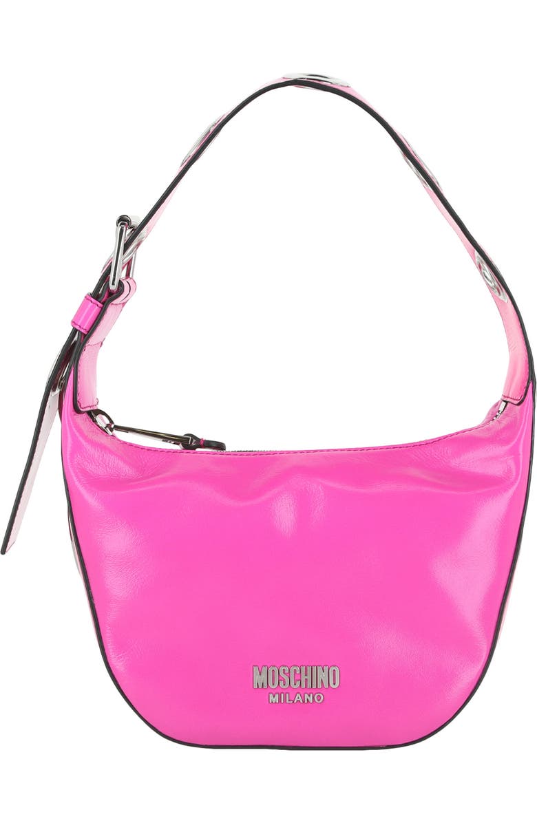 Moschino Logo Shoulder Bag, Alternate, color,