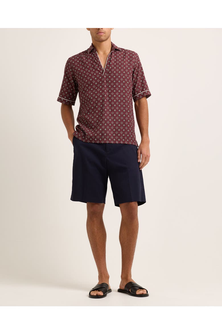 Ridley Relaxed-Fit Shirt, Main, color, DAMSON