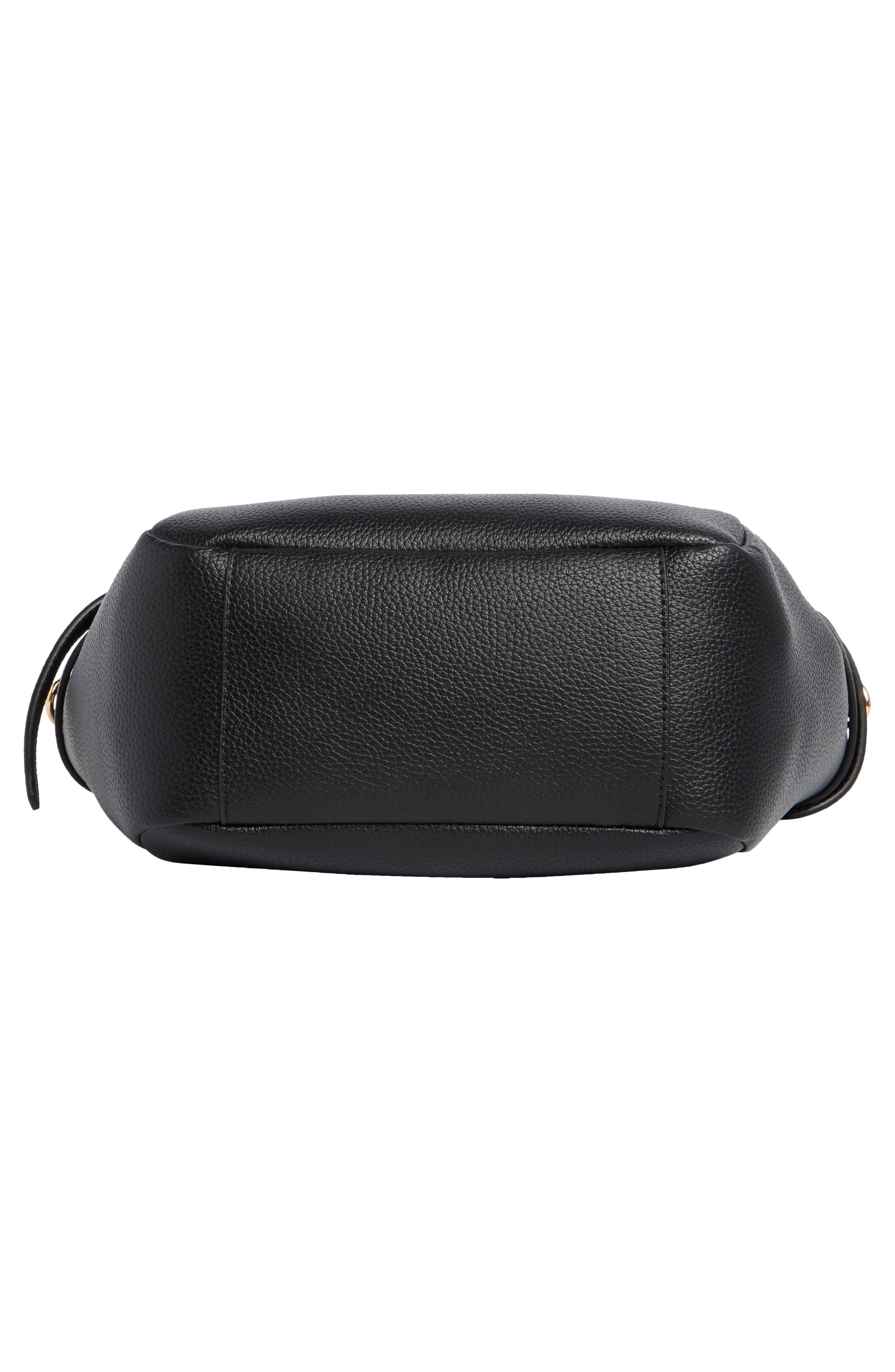 Nanette Lepore Walden Belted Satchel Bag, Alternate, color, Black