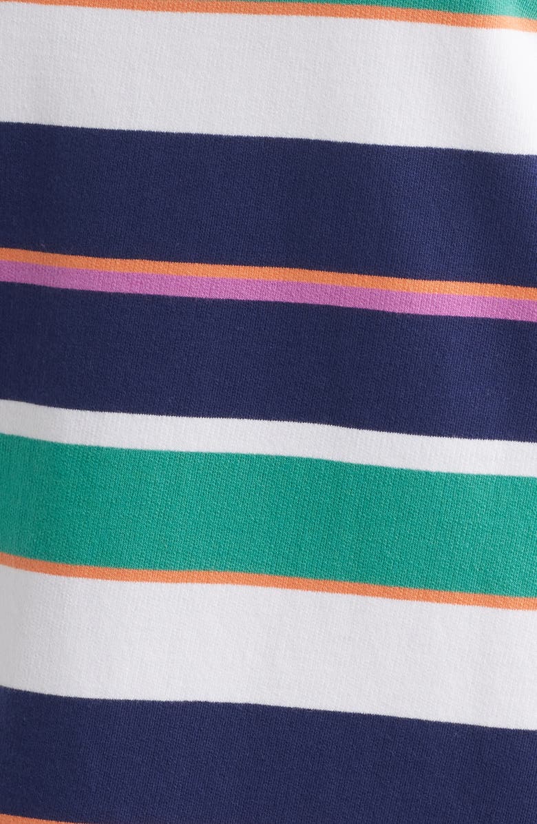 Hatley Spring Sea Stripe Short Sleeve Cotton Dress, Alternate, color, 