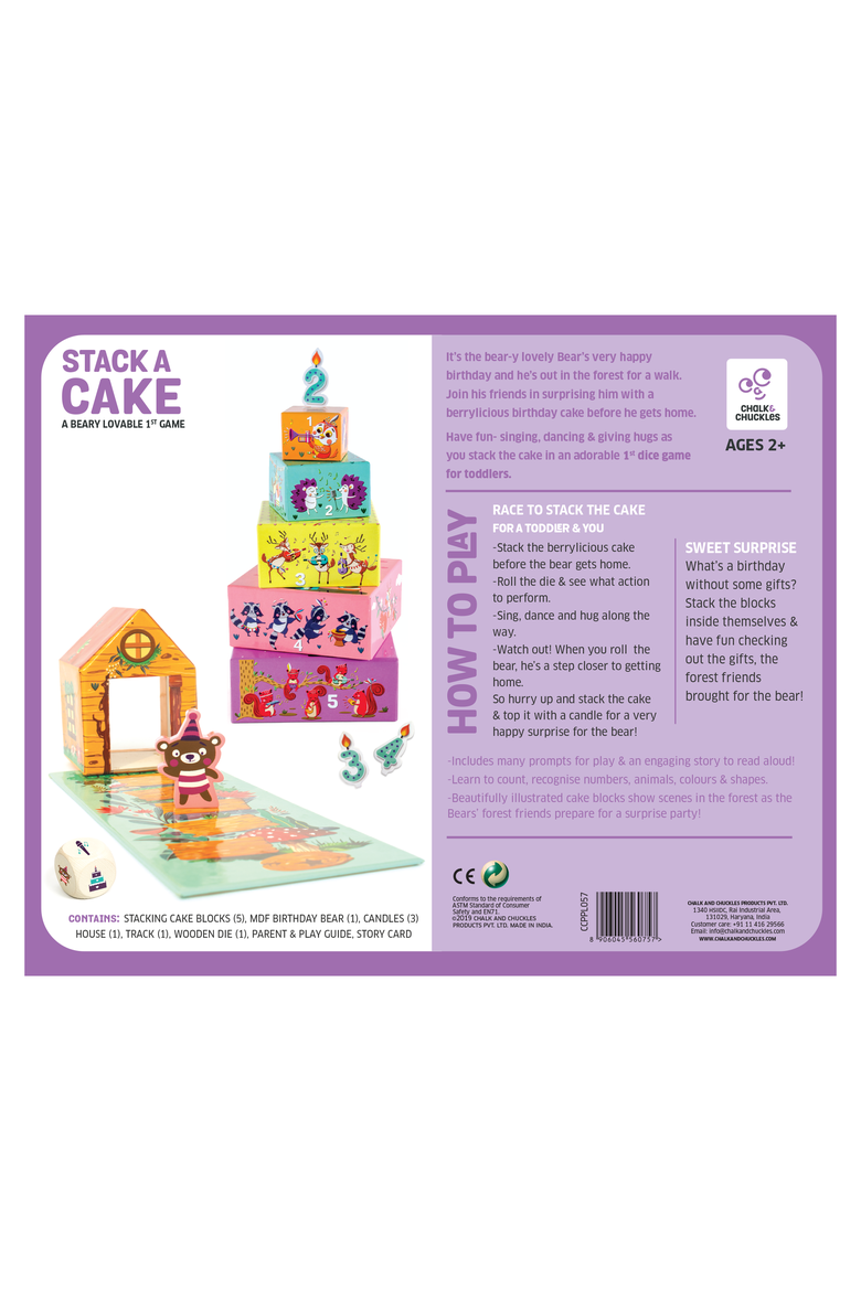 Stack a cake, Alternate, color, No Color
