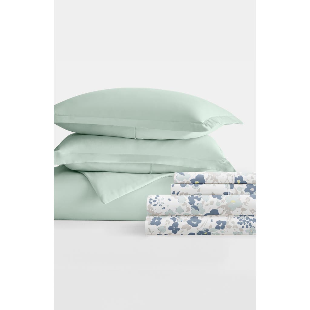 Homespun Bundle Duvet Set In Mint
