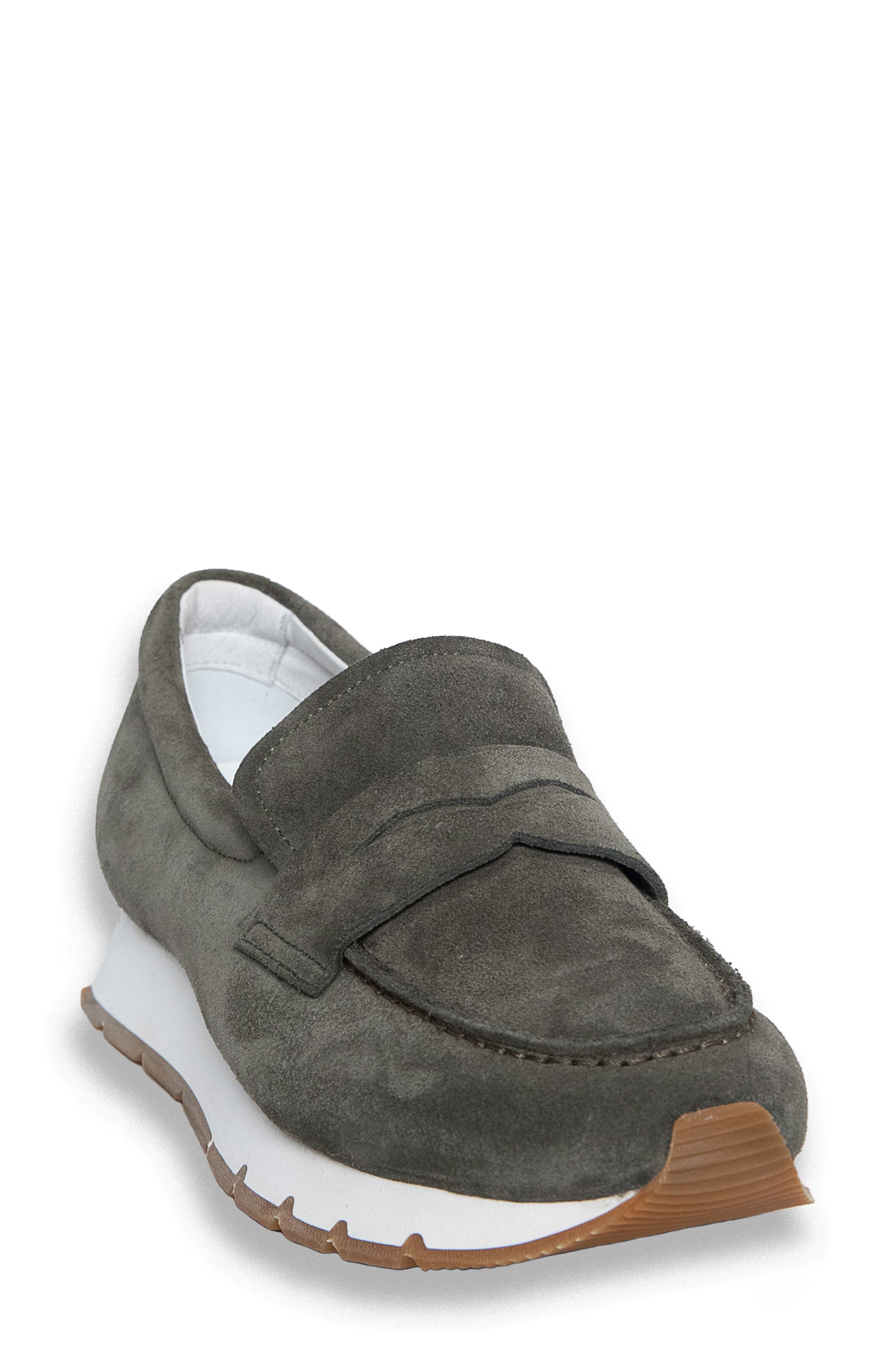 Julia Hybrid Loafer Sneaker, Alternate, color, ARMY GREEN