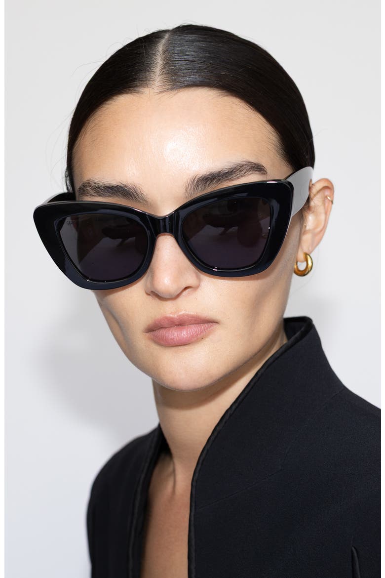 Mulholland Sunglasses, Alternate, color, Black
