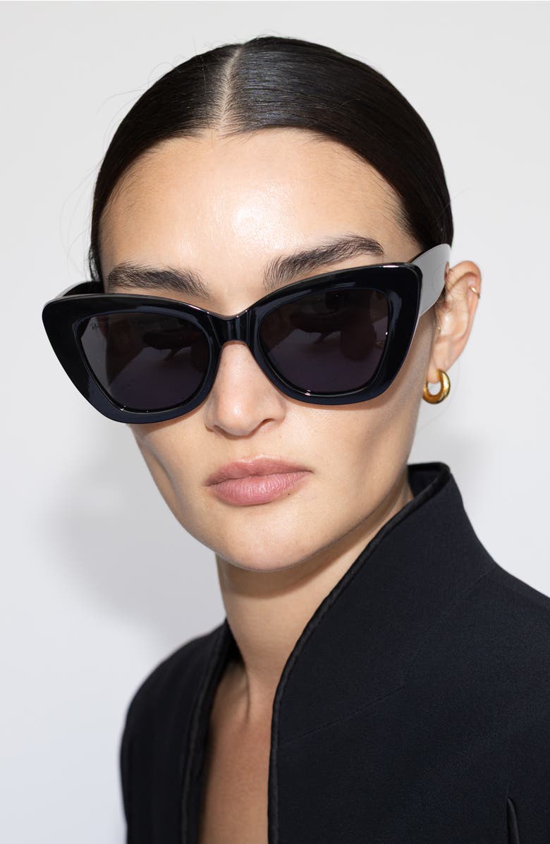 Reality Eyewear Mulholland Sunglasses, Alternate, color, Black