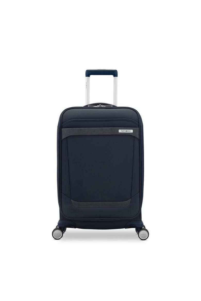 Elevation Softside 22" Carry On Expandable Spinner Luggage, Main, color, Midnight Blue