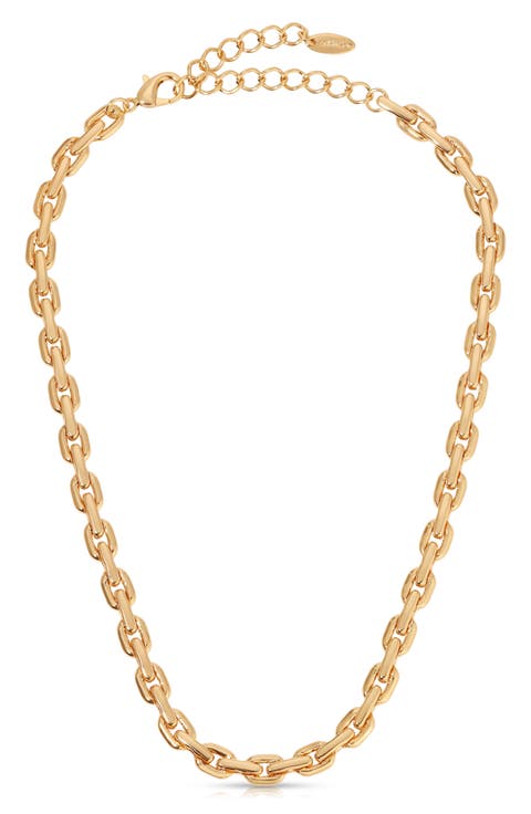 Oval Chain Necklace