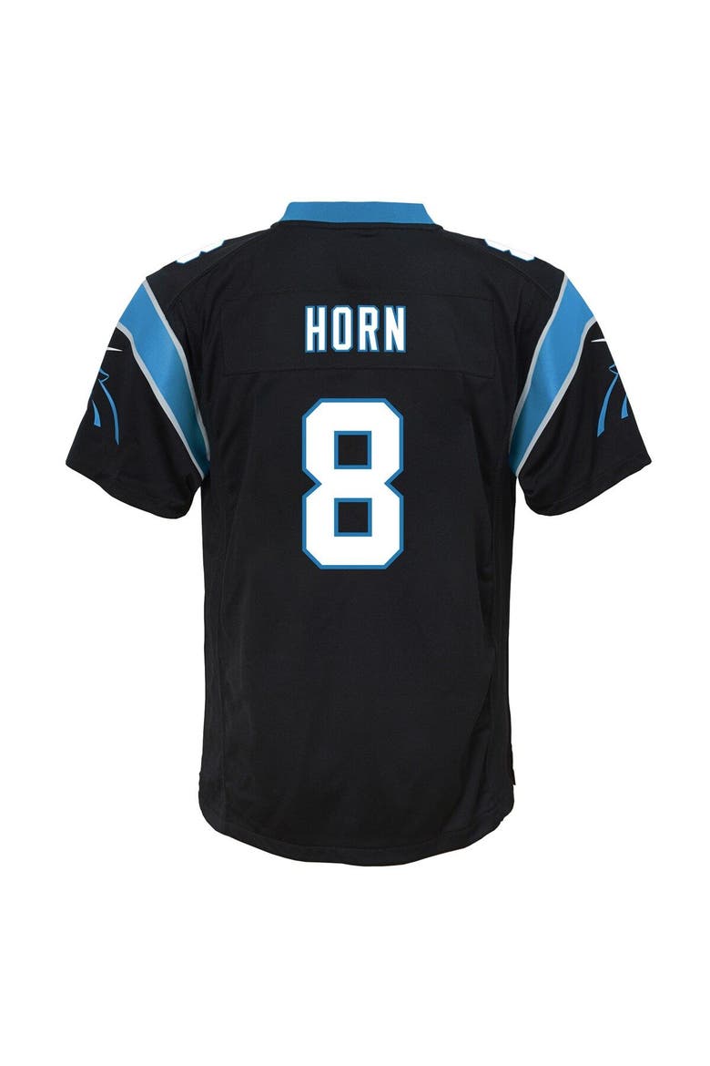 Youth Nike Jaycee Horn Black Carolina Panthers Game Jersey, Alternate, color, Black