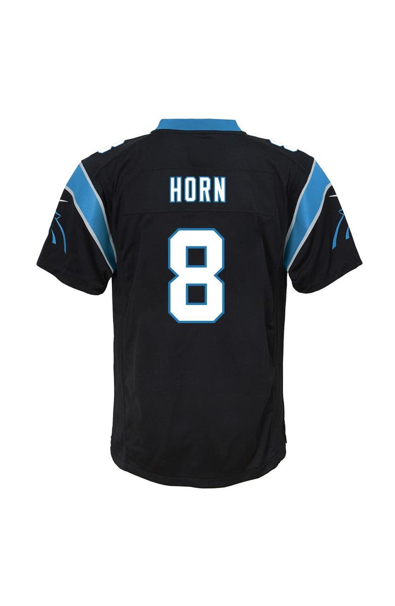 Nike Youth Nike Jaycee Horn Black Carolina Panthers Game Jersey, Alternate, color, Black