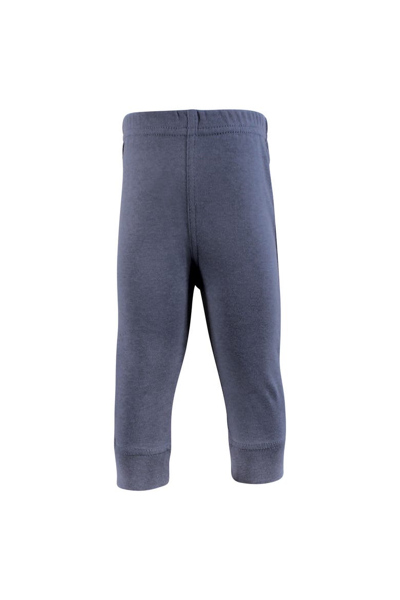 Cotton Legwear for Every Body, Alternate, color, Charcoal Teal Blue