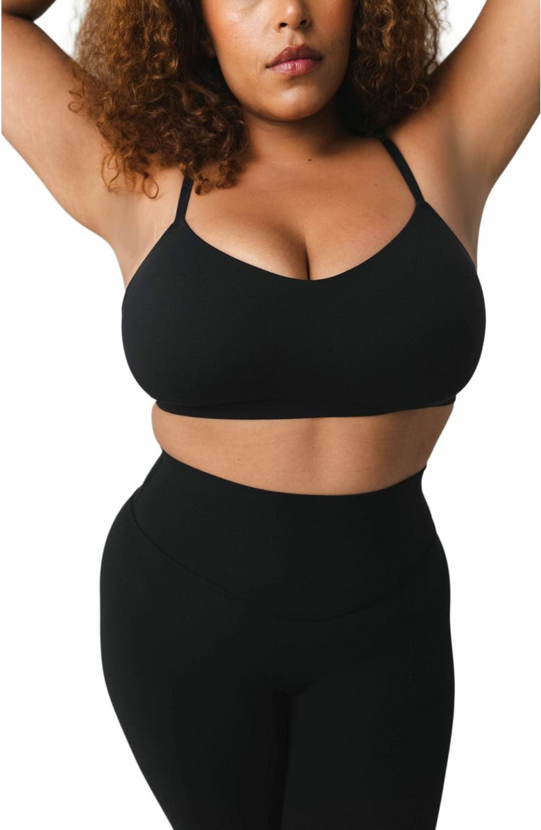 Vitality Cloud II Form Bra, Alternate, color, Midnight