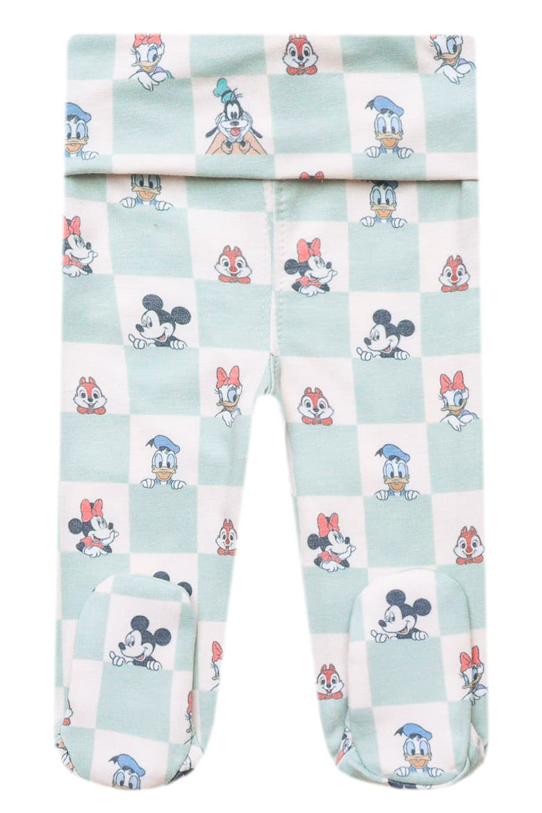 Mickey Mouse & Friends Print Footed Pants, Main, color, MICKEY MOUSE & FRIENDS
