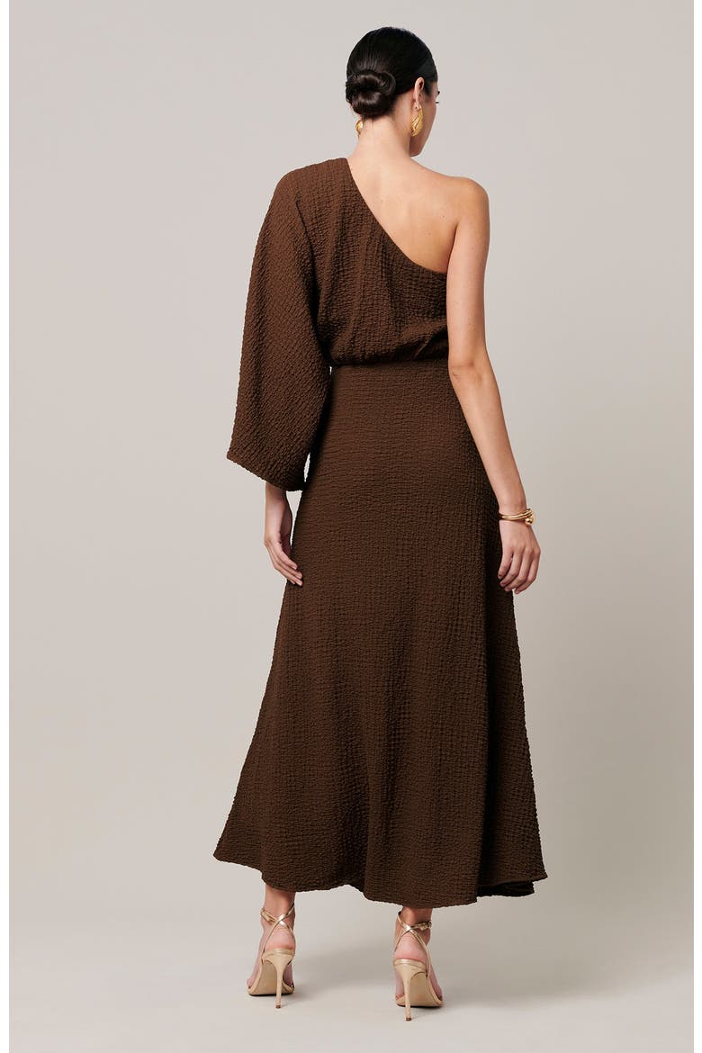 Ellie Midi Dress, Alternate, color, Chocolate