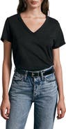 rag & bone The Vee Slub Cotton T-Shirt