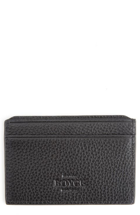 RFID Leather Card Case