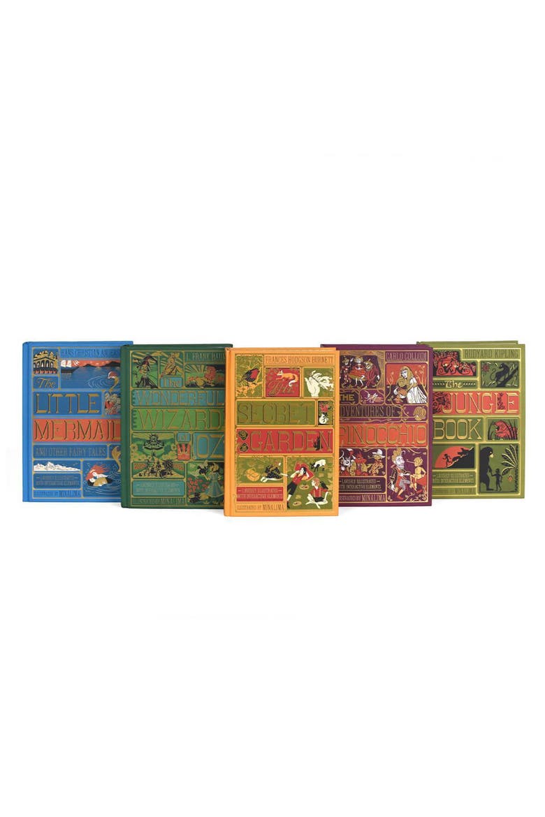 MinaLima Enchanting Children's Classics Book Set, Alternate, color, Multi