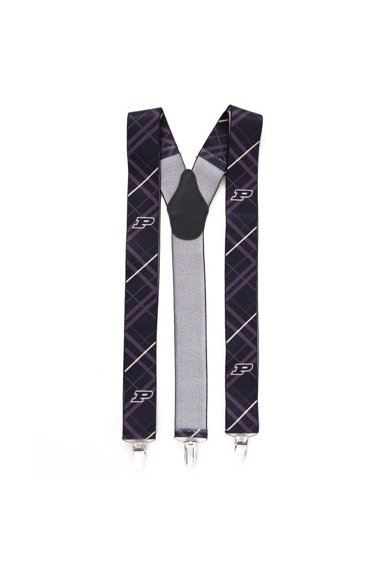 Men's Black Purdue Boilermakers Suspenders, Main, color, Black