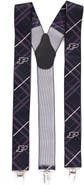 EAGLES WINGS Men's Black Purdue Boilermakers Suspenders