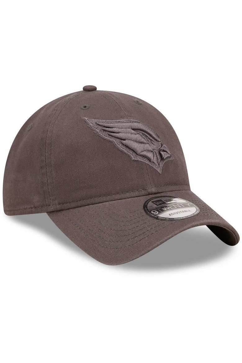 Men's New Era Graphite Arizona Cardinals Core Classic 2.0 Tonal 9TWENTY Adjustable Hat, Alternate, color, Graphite