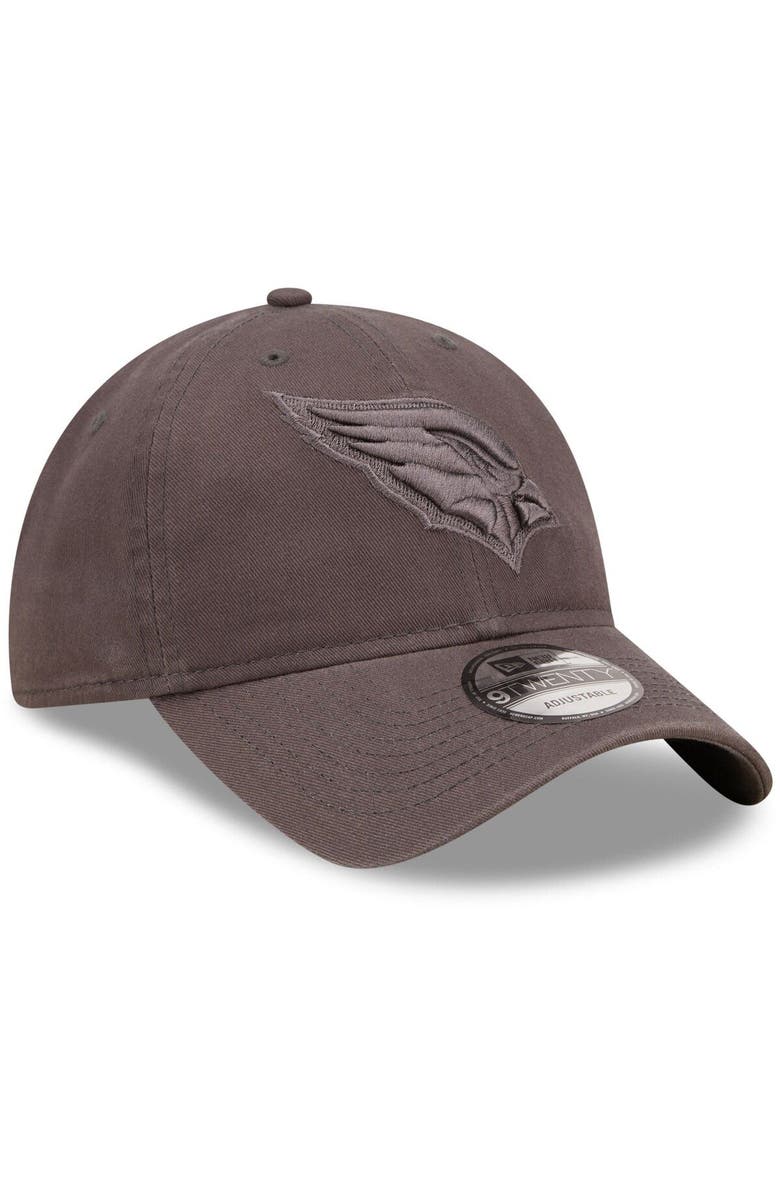 New Era Men's New Era Graphite Arizona Cardinals Core Classic 2.0 Tonal 9TWENTY Adjustable Hat, Alternate, color,