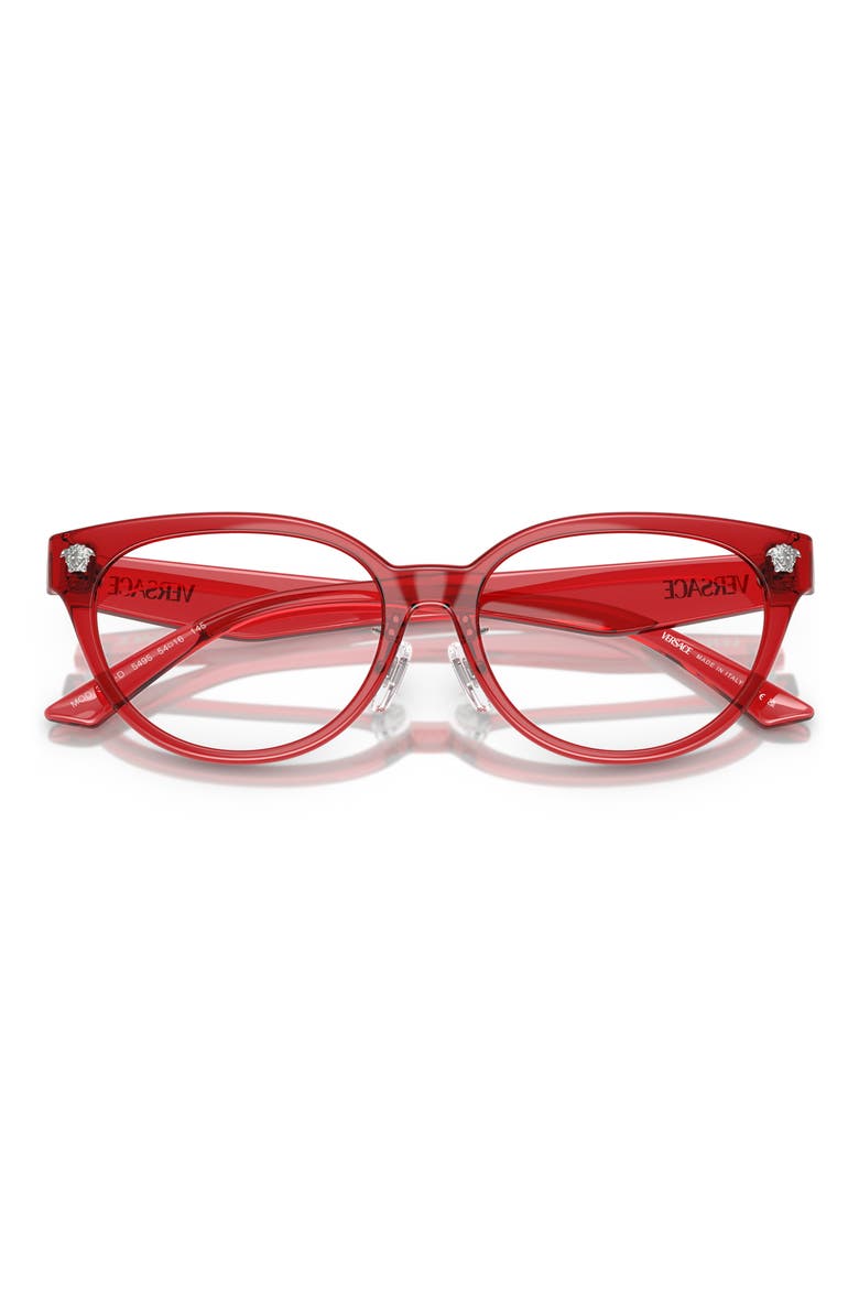 54mm Pillow Optical Glasses, Alternate, color, TRANS RED