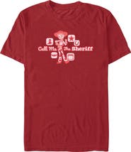 Toy Story 5 Men's Toy Story 5 Call Me The Sheriff Graphic T-Shirt