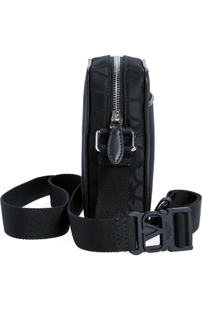 Valentino Garavani Small Logo Canvas Crossbody Bag, Alternate, color,