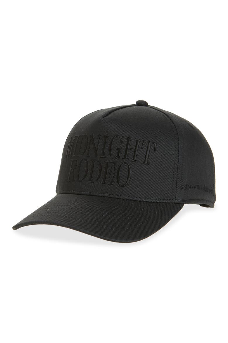 Blackout Classic Logo Baseball Cap, Main, color, BLACK