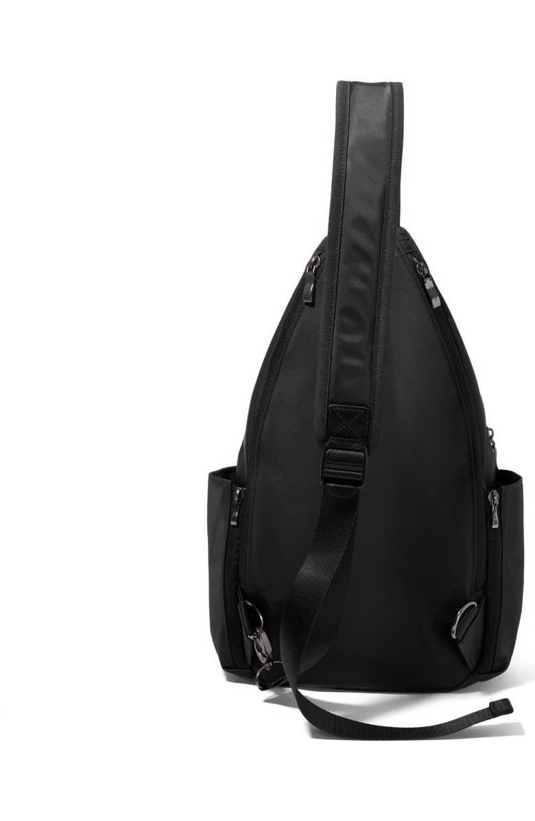 BAGGALLINI Central Park Large Sling Bag, Alternate, color, Black Twill