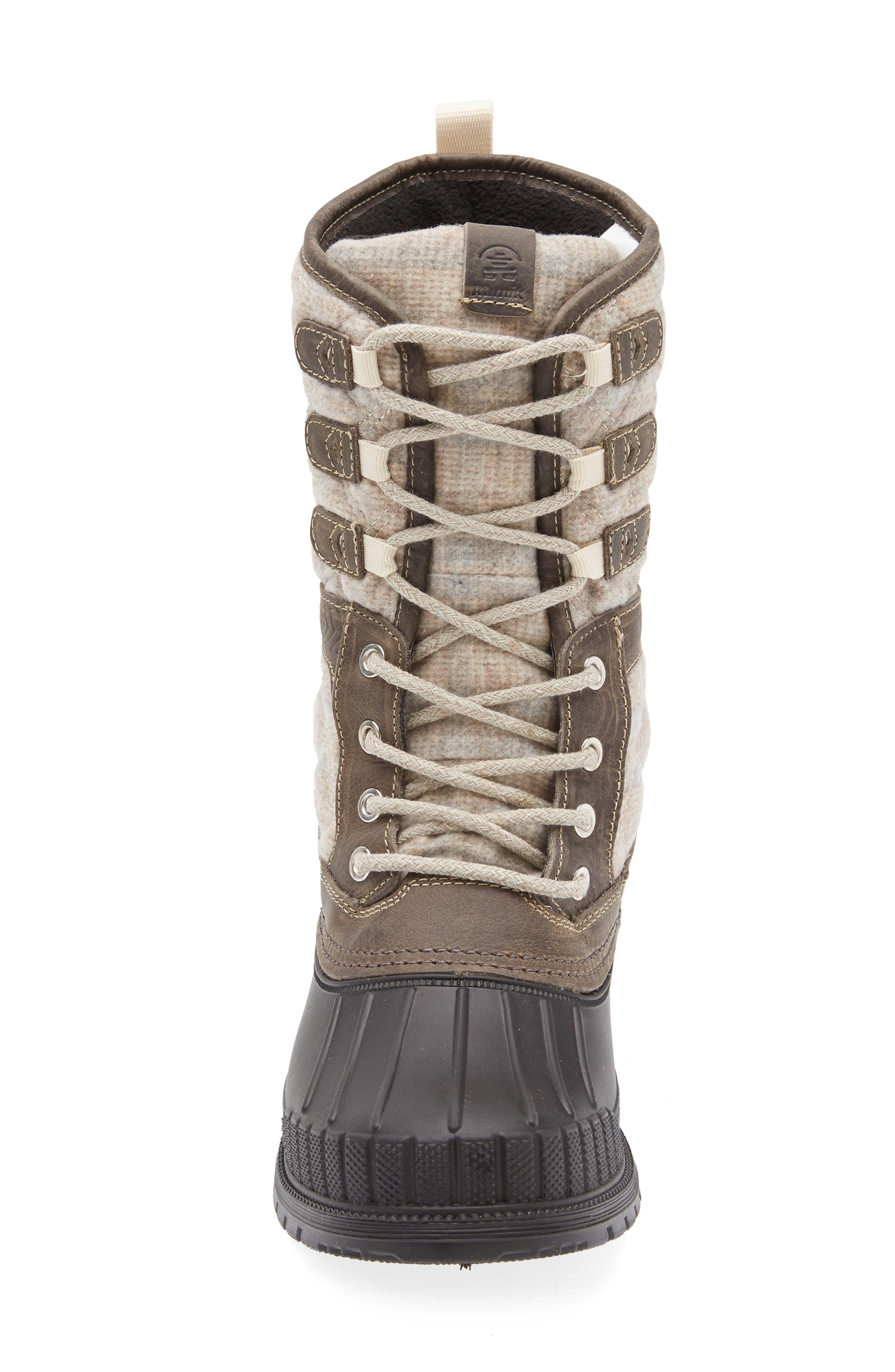 Kamik Sienna 3 Waterproof Lace-Up Boot, Alternate, color, Gray