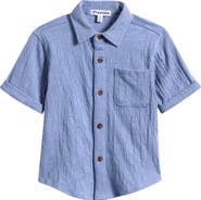 Appaman Kids' Beach Short Button-Up Shirt