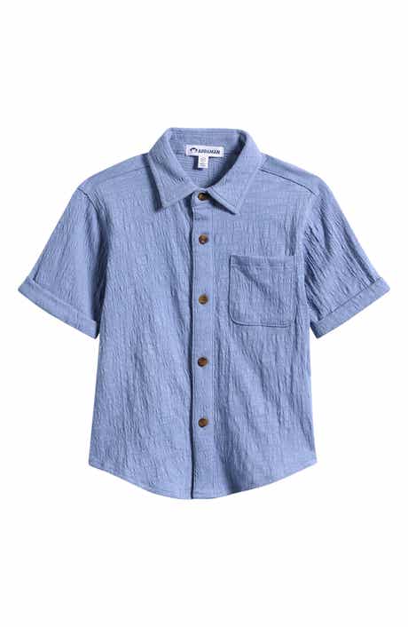 Kids' Beach Short Button-Up Shirt