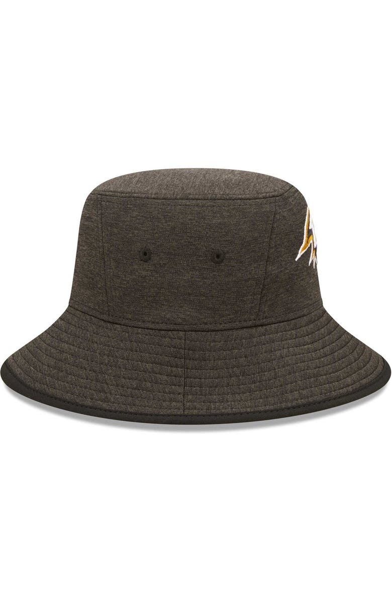 New Era Men's New Era Heather Black Baltimore Ravens Bucket Hat, Alternate, color, 