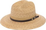 San Diego Hat Cattleman's Crease Straw Fedora