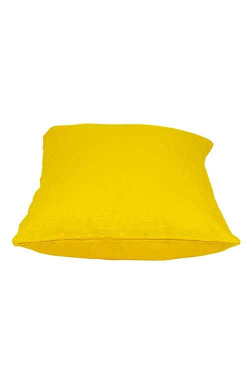 Parkland Collection Oblong Throw Pillow In Yellow