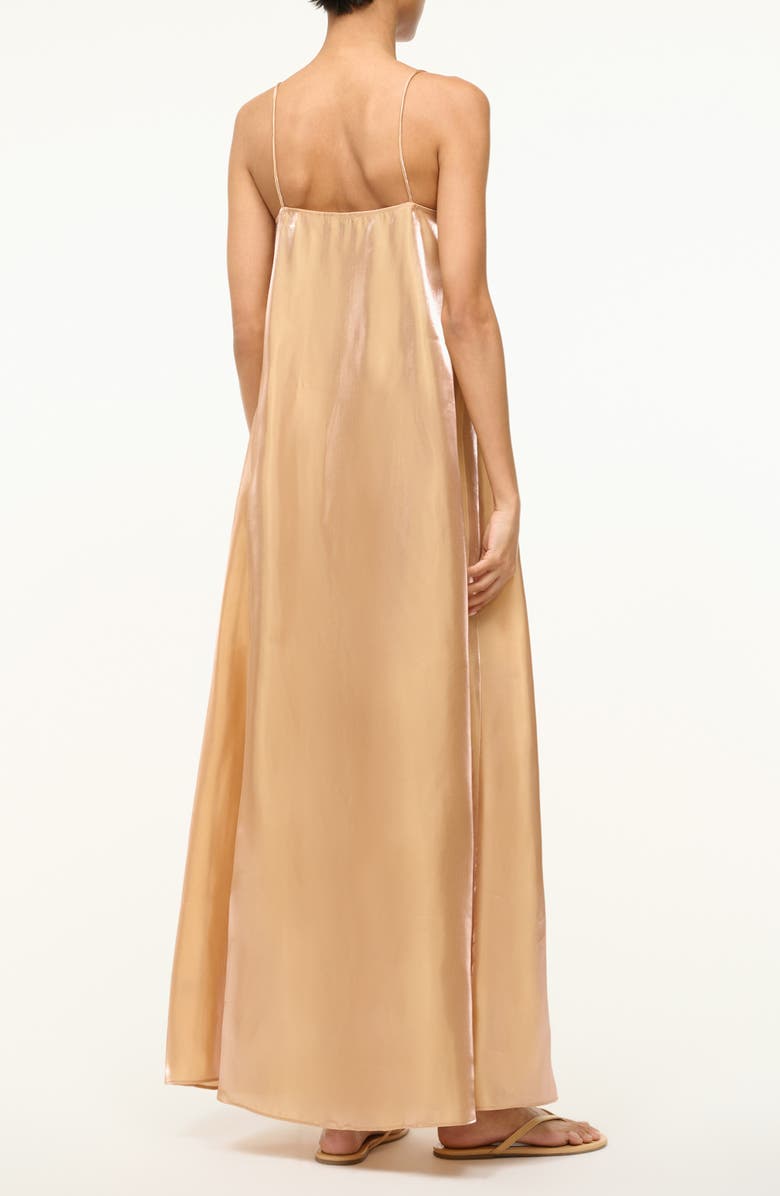 STAUD Delphina Gown, Alternate, color, Rose Gold