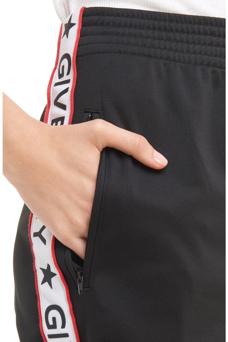 Logo Track Pants, Alternate, color, BLACK
