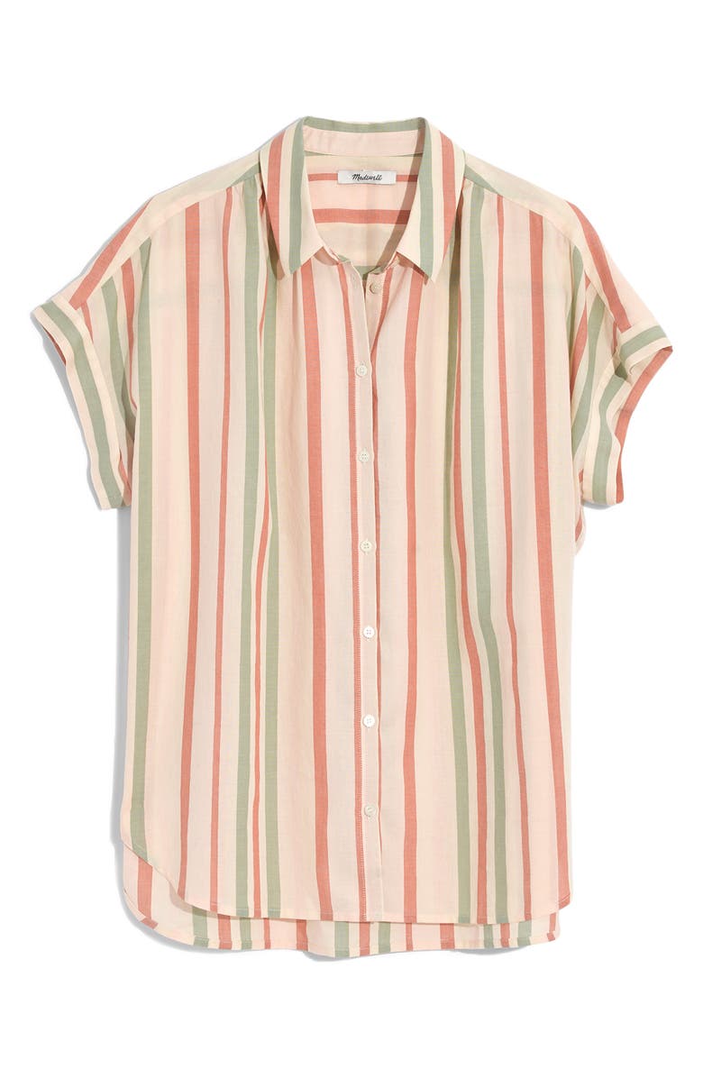 Madewell Central Multistripe Shirt, Alternate, color, 