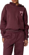 EDIKTED Sasha Bow Detail Hoodie