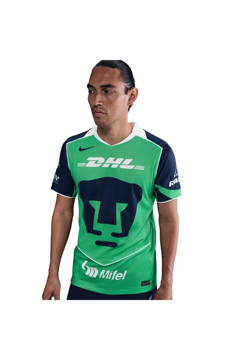 Men's Nike Green Pumas 2025/26 Third Replica Jersey, Main, color, Green