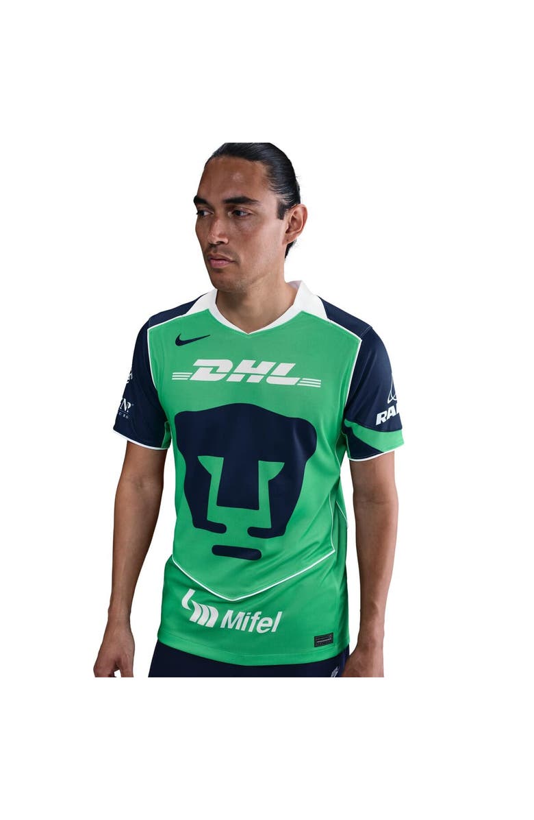 Nike Men
s Nike Green Pumas 2025/26 Third Replica Jersey, Main, color, Green