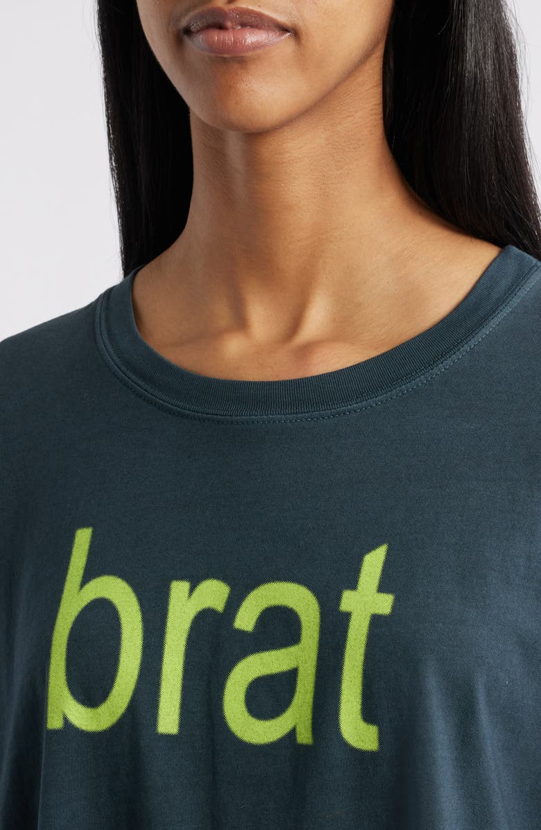 Daydreamer Charli Long Sleeve Cotton T-Shirt, Alternate, color, Vintage Black