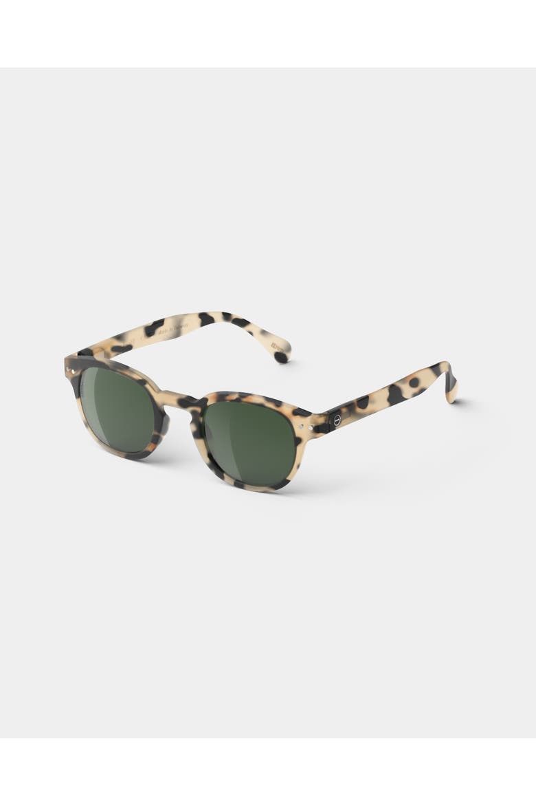 #C 47mm Square Sunglasses, Alternate, color, Light Tortoise