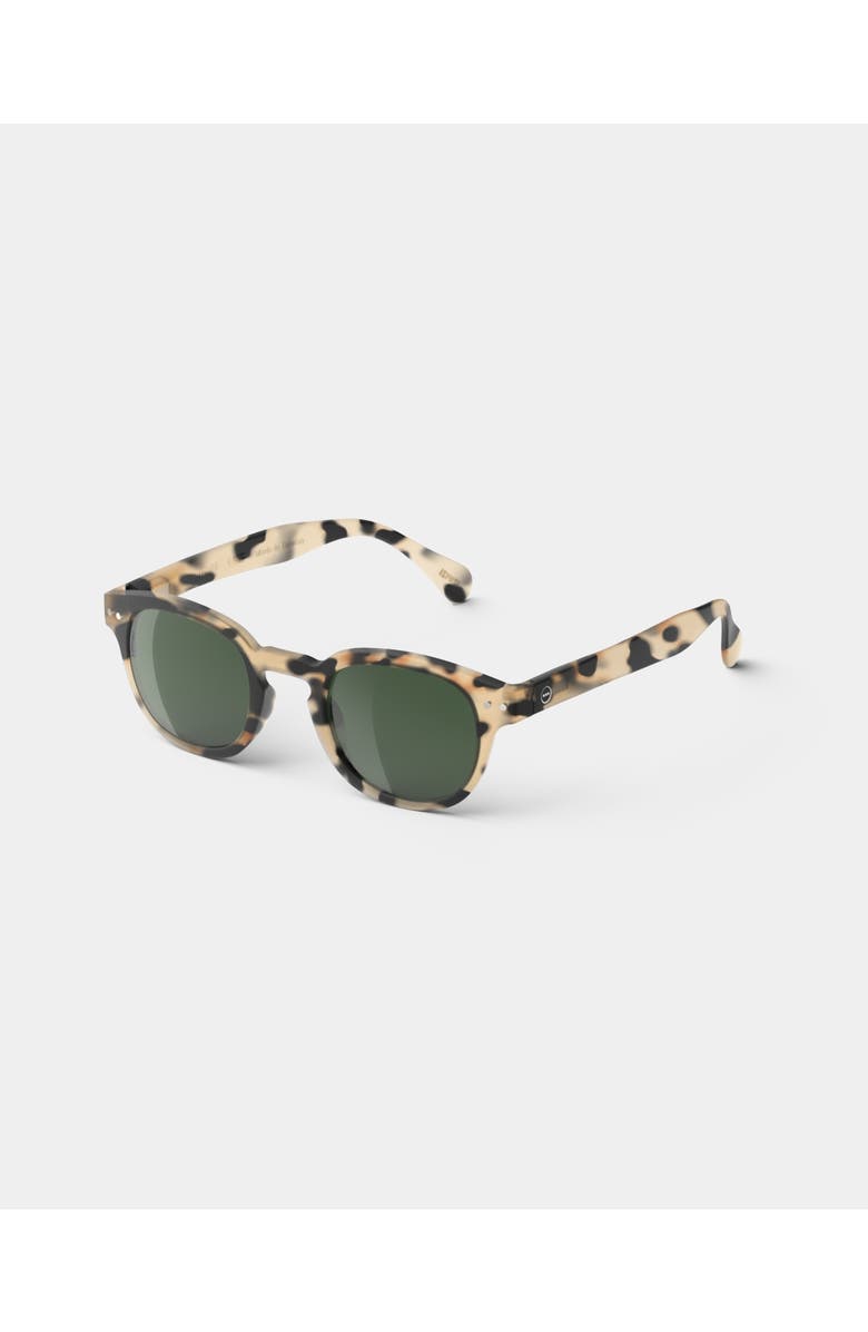 IZIPIZI #C 47mm Square Sunglasses, Alternate, color, Light Tortoise