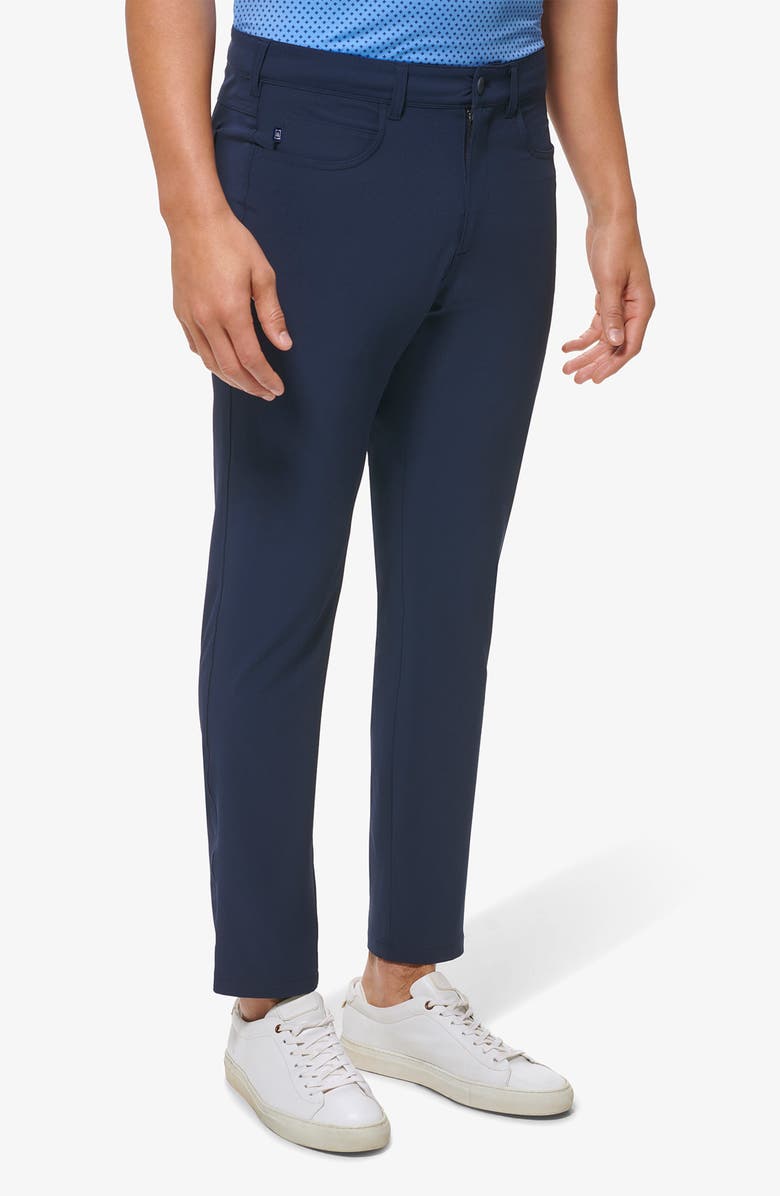 Mizzen+Main Helmsman Slim Tapered Leg Pants, Alternate, color, Navy Solid