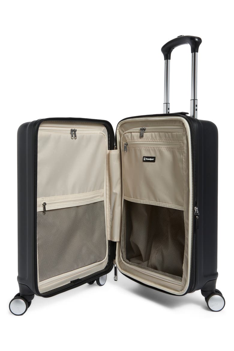 FlightPro 20-Inch Hardside Carry-On Luggage, Alternate, color, BLACK MATTE