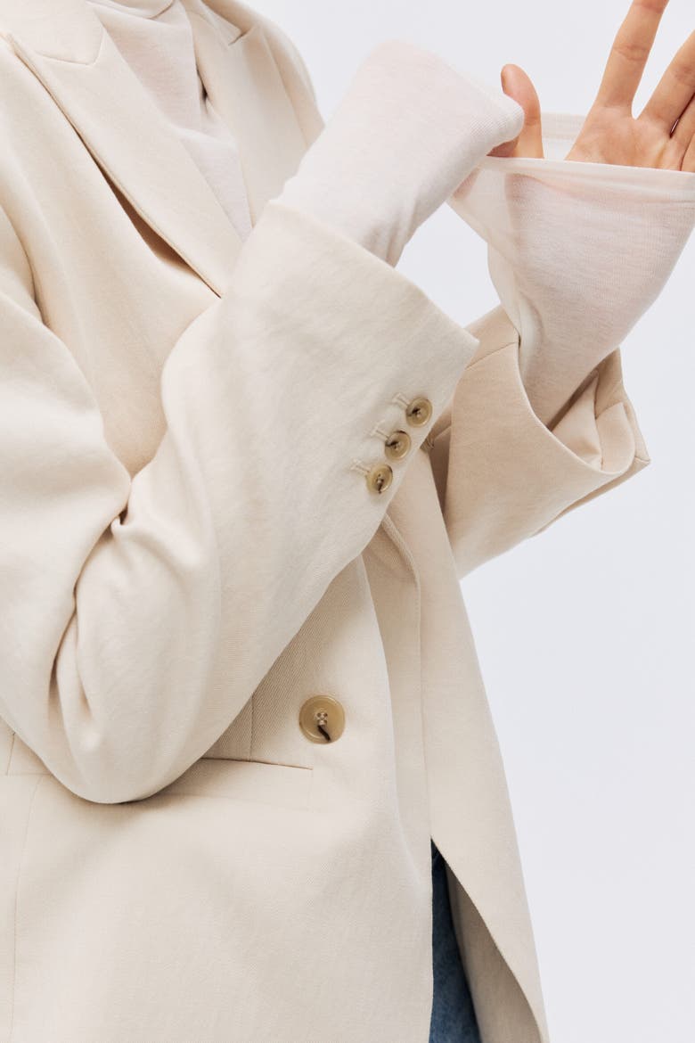 Blazer, Alternate, color, Light beige